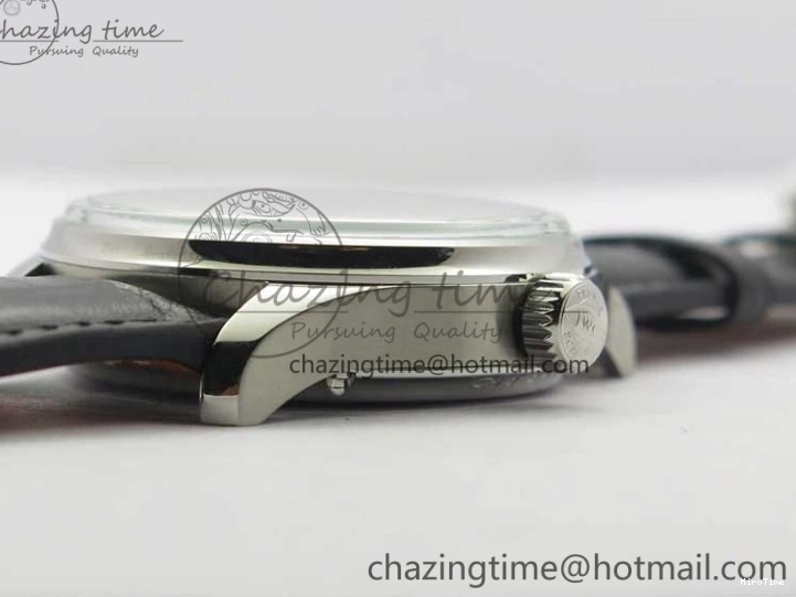 MIROTIME 0228 Portugieser Perpetual Calendar IW503401 V9F 1:1 Best Edition Blue Dial on Black Leather Strap A Contemporary 7114